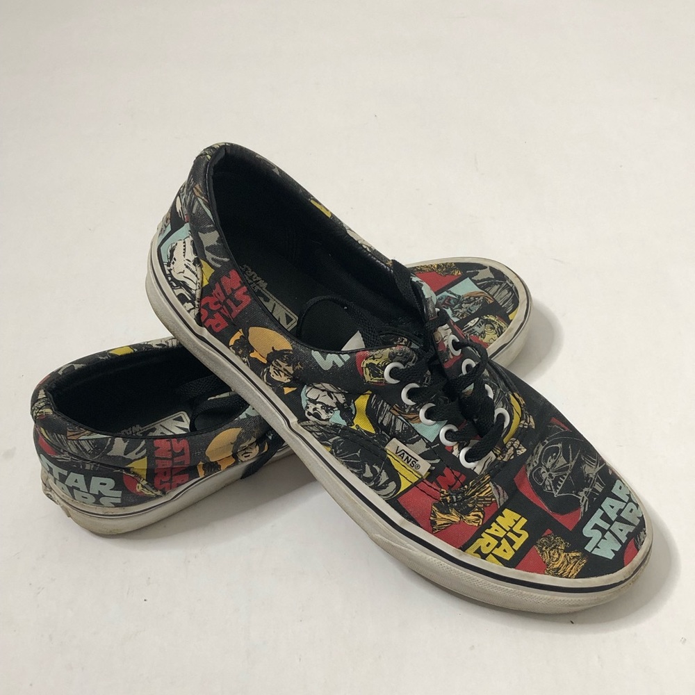 VANS UNISEX ERA SHOES IN STAR WARS CLASSIC REPEAT Size 10.5 Women’s 9 Men’s